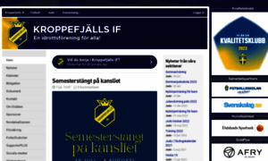 Kroppefjallsif.se thumbnail