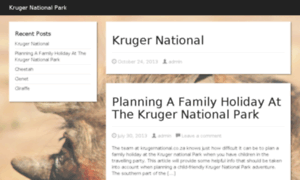 Krugernational.co.za thumbnail