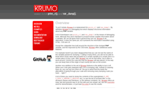 Krumo.sourceforge.net thumbnail