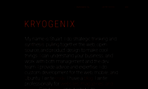 Kryogenix.org thumbnail
