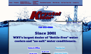 Krystalklearwatercenter.com thumbnail