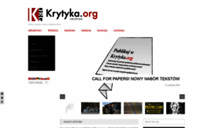 Krytyka.org thumbnail