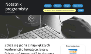 Krzysztofjelonek.net thumbnail