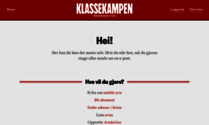 Ks.klassekampen.no thumbnail