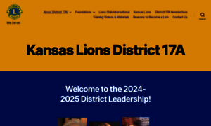 Kslionsdistrict17a.org thumbnail