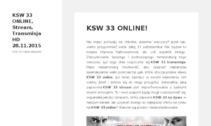 Ksw-33-online.pl thumbnail