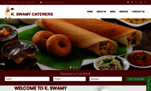 Kswamycaterers.in thumbnail