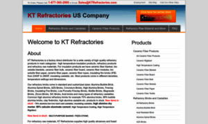 Ktrefractories.com thumbnail