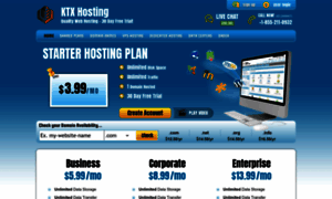 Ktx-hosting.com thumbnail