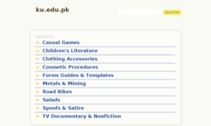 Ku.edu.pk thumbnail