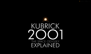 Kubrick2001.com thumbnail