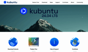 Kubuntu.com thumbnail