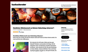 Kuckucksvater.wordpress.com thumbnail