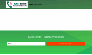 Kuka-soitti.fi thumbnail