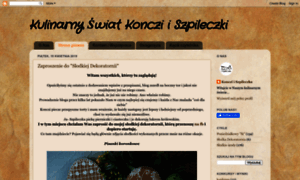 Kulinarnyswiatkoncziiszpileczki.blogspot.ch thumbnail