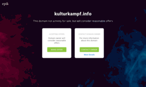 Kulturkampf.info thumbnail