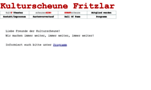 Kulturscheune-fritzlar.de thumbnail