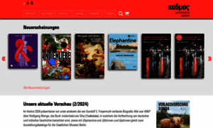 Kulturverlag-kadmos.de thumbnail