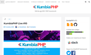 Kumbiaphp.com thumbnail