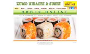 Kumohibachiandsushi.com thumbnail