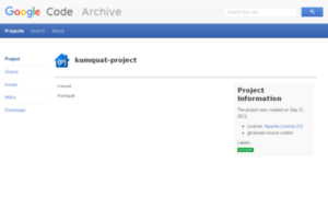 Kumquat-project.googlecode.com thumbnail