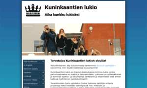 Kuninkaantie.espoo.fi thumbnail