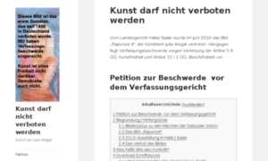 Kunst-darf-nicht-verboten-werden.de thumbnail