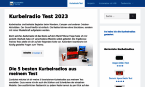Kurbelradio-test.de thumbnail