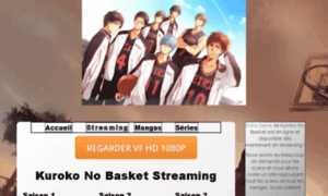 Kurokonobasket-streaming.com thumbnail