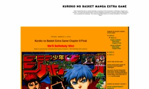 Kurokonobasketextragame.blogspot.be thumbnail