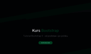 Kursbootstrap.pl thumbnail