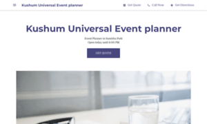 Kushum-universal-event-planner-event-planner.business.site thumbnail