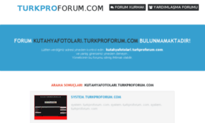 Kutahyafotolari.turkproforum.com thumbnail