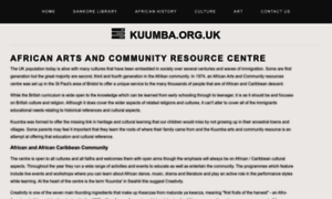 Kuumba.org.uk thumbnail