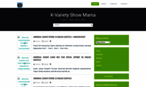 Kvarietyshowmania.blogspot.jp thumbnail