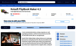 Kvisoft-flipbook-maker.software.informer.com thumbnail