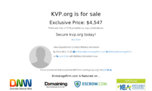 Kvp.org thumbnail