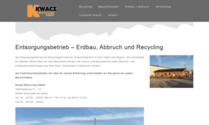 Kwacz-recycling.de thumbnail