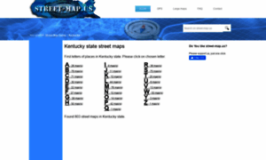 Ky.street-map.us thumbnail