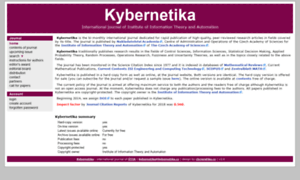 Kybernetika.cz thumbnail