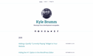 Kylebrumm.com thumbnail