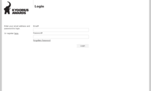 Kyoorius-entry.awardsapp.org thumbnail