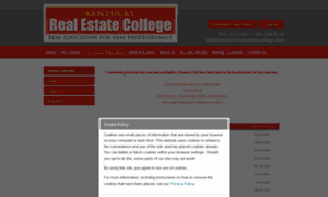 Kyrealestatecollege.peachnewmedia.com thumbnail