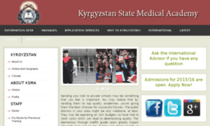 Kyrgyzstanstatemedicalacademy.com thumbnail