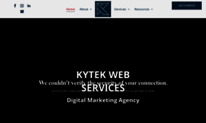 Kytekwebservices.com thumbnail