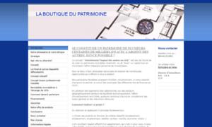 La-boutique-du-patrimoine.com thumbnail