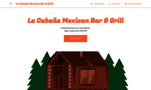 La-cabana-mexican-bar-grill.business.site thumbnail