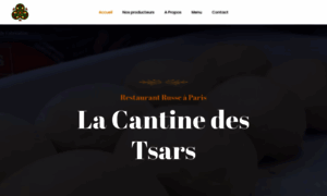 La-cantine-des-tsars.com thumbnail