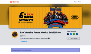 La-cotorrisa-arena-mexico-2da-edicion.boletia.com thumbnail
