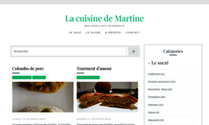 La-cuisine-de-martine.fr thumbnail